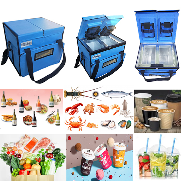 double compartment food storage box